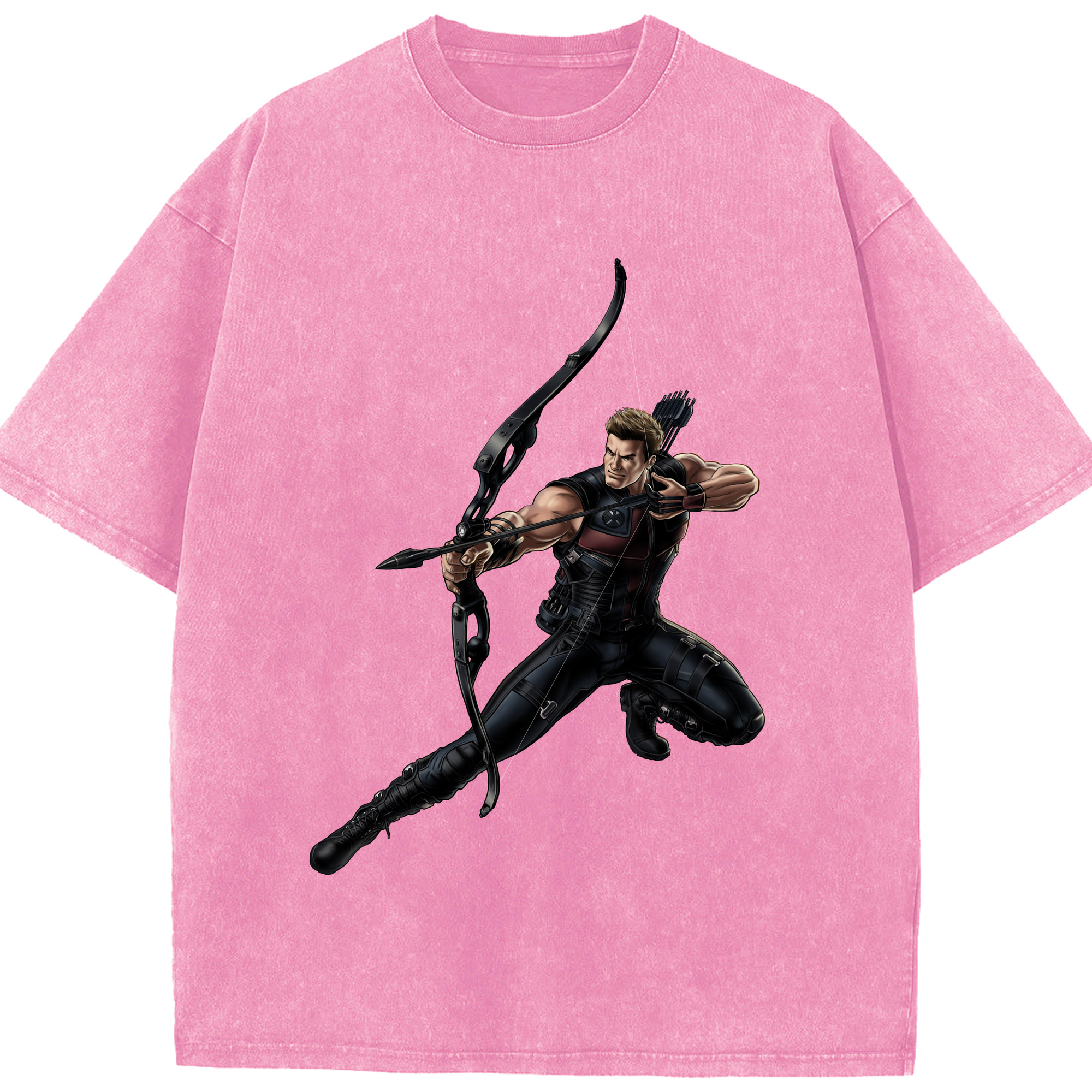 （画像用） アベンジャーズ The Avengers 綿100% ヴィンテージ風 半袖Tシャツ（フロントプリント）